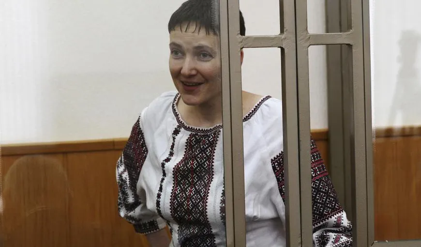 Femeia pilot, Nadia Savcenko, acuzată că ar fi pus la cale un atentat în Parlamentul Ucrainei