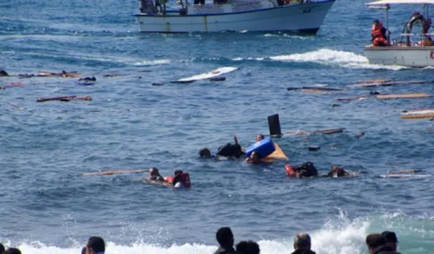 Migranţi înecaţi în sud-estul Mării Ege. Cel puţin 14 oameni au murit, printre care şi patru copii