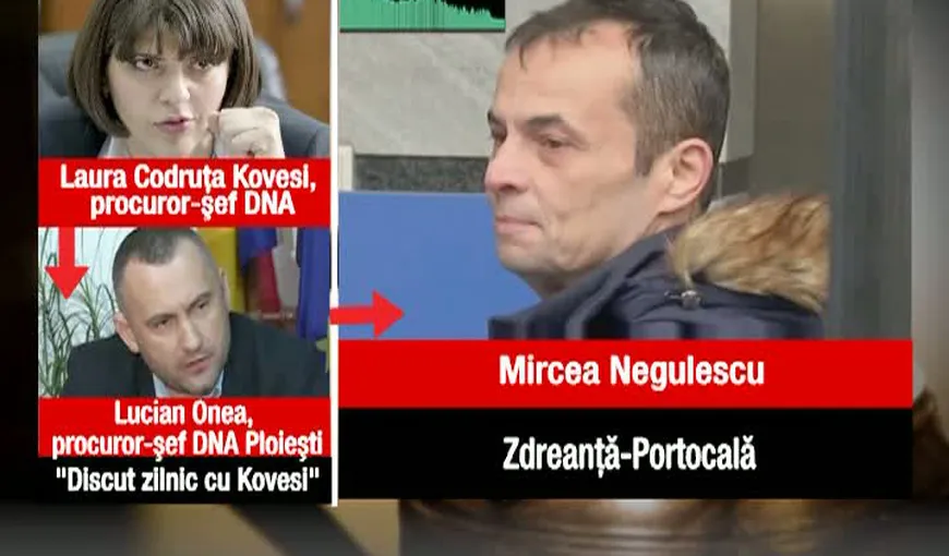 Noi înregistrări cu procurorul Negulescu. Cum obţinea documente procurorul „Portocală” pe „mână scurtă”, fără mandat VIDEO