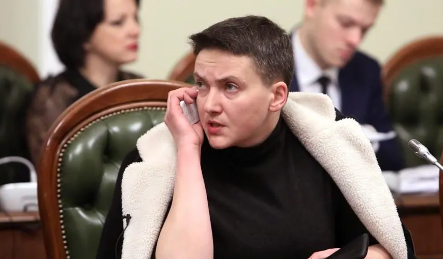 Eroina Ucrainei, pilotul Nadia Savcenko, a fost arestată în Parlamentul de la Kiev. Ea plănuia un atentat chiar în şedinţa de plen