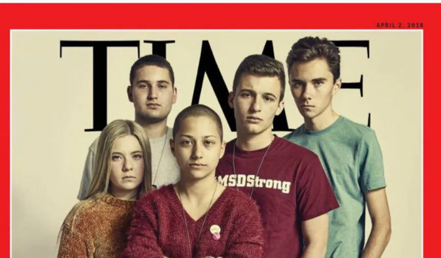 Supravieţuitorii atacului armat din Parkland au apărut pe coperta publicaţiei Time