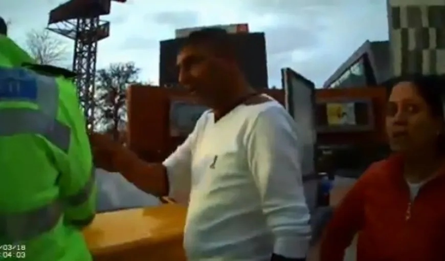 Poliţist ameninţat de un taximetrist pirat: „Te omor cu mâna mea! Te urmăresc şi te omor” VIDEO