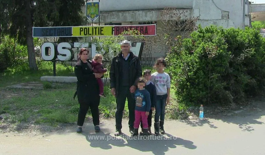 O femeie siriană cu patru copii şi o călăuză turcă, prinşi când încercau să intre ilegal în România din Bulgaria
