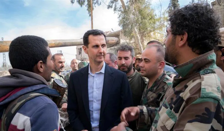 Bashar al-Assad anunţă că va „continua să lupte să învingă terorismul”, după ce SUA şi aliaţii săi au bombardat Siria