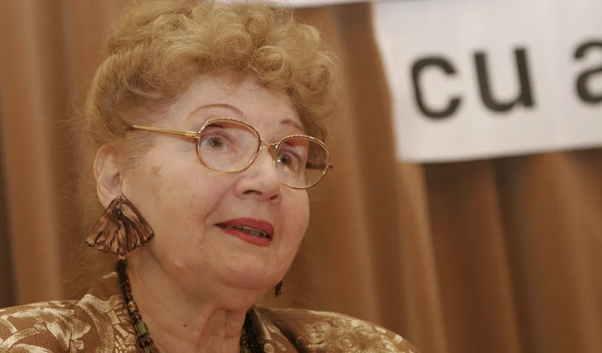 Carmen Stănescu a murit. Actriţa a încetat din viaţa la vârsta de 92 de ani