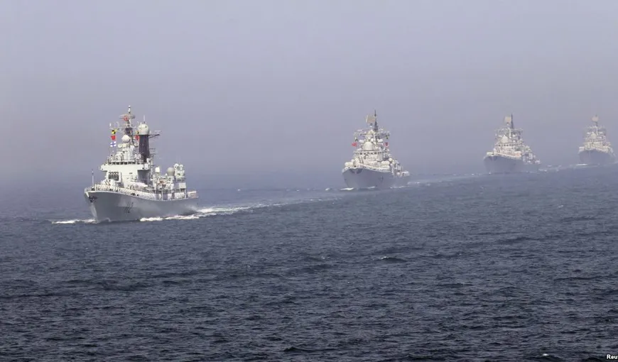 Rusia şi China se pregătesc de manevre militare comune în Marea Galbenă