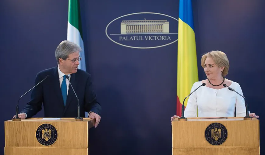 Viorica Dăncilă, după întâlnirea cu premierul italian: „România şi Italia sunt parteneri PRIVELEGIAŢI” – VIDEO