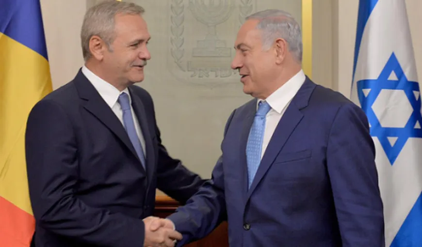Liviu Dragnea: Da, recunosc, am o relaţie foarte bună cu premierul Israelului. Asta este cumva o infracţiune?