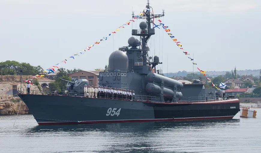 Rusia trimite în Siria o navă militară din Flota Mării Negre