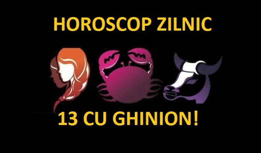 Horoscop zilnic VINERI 13 aprilie 2018. Opreşte-te să tot dai! Despre ce zodie este vorba?