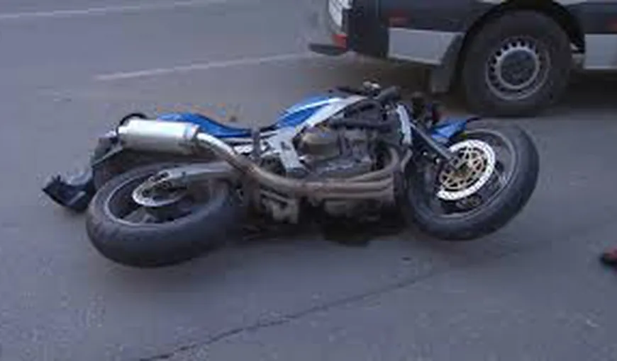Accident cu două autoturisme şi o motocicletă în Jilava