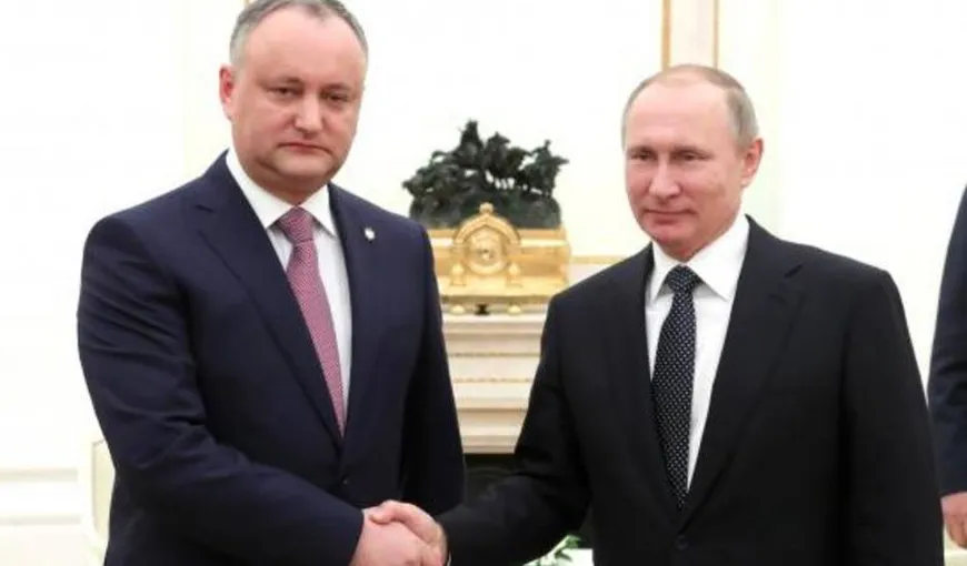 Igor Dodon se duce din nou în „vizită de lucru” la Vladimir Putin