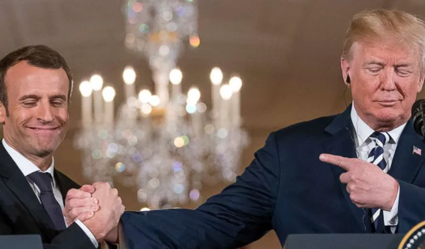 Macron la Casa Albă: Preşedintele celei de-a V-a Republici evocă legătura specială între Franţa şi SUA