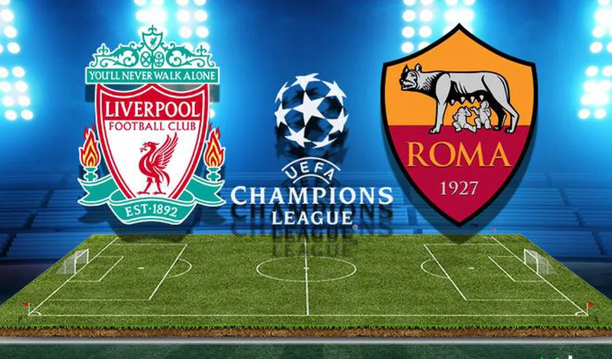 Meci fantastic pe Anfield Road, în Liga Campionilor. Şapte goluri în Liverpool-Roma