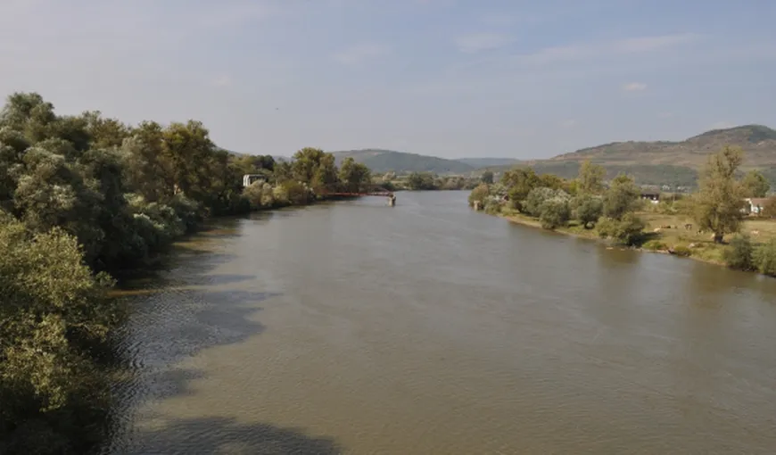 Apele Române: Unda de poluare cu ulei de pe Mureş a fost neutralizată, iar pe luciul apei nu se mai văd pete