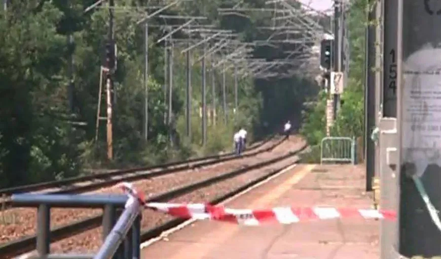 Femeie lovită de tren în Bucureşti