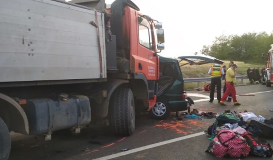 Tragicul accident din Ungaria a fost transmis live pe Facebook. Ultimele secunde, filmate de una dintre victime VIDEO