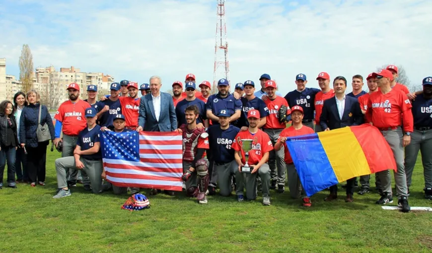 România a învins echipa Statelor Unite la baseball în meciul eveniment de la Constanţa