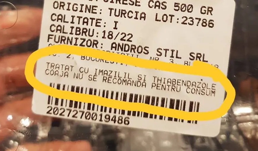 Reacţia Carrefour după ce un client a cumpărat cireşe a căror coajă „nu se recomandă pentru consum”: E o greşeală