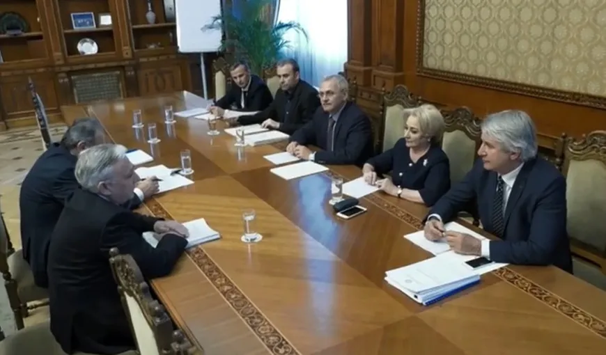 Întâlnire Dăncilă – Dragnea – Isărescu. Liviu Dragnea: Nu există nicio intenţie a PSD să preia controlul BNR UPDATE