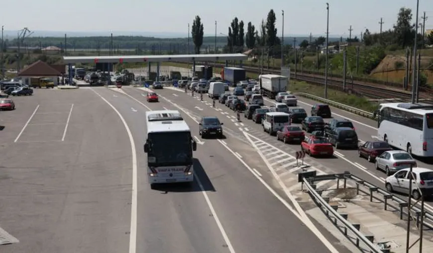CNAIR: Traficul rutier în zona punctelor de încasare a taxei de pod de la Feteşti, fluidizat în perioada minivacanţei