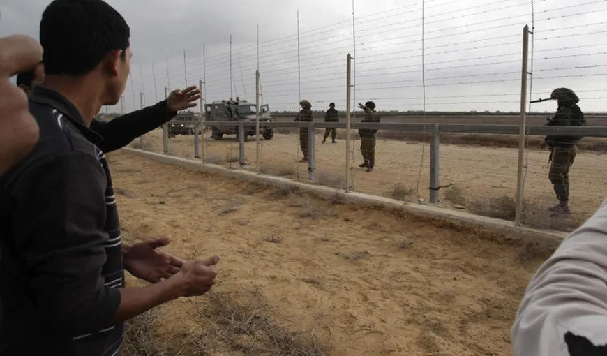 Confruntări între palestinieni şi israelieni la frontiera dintre Fâşia Gaza şi Israel
