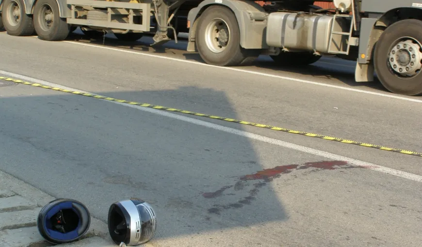Motociclist austriac decedat într-un accident pe DN 7, în Hunedoara