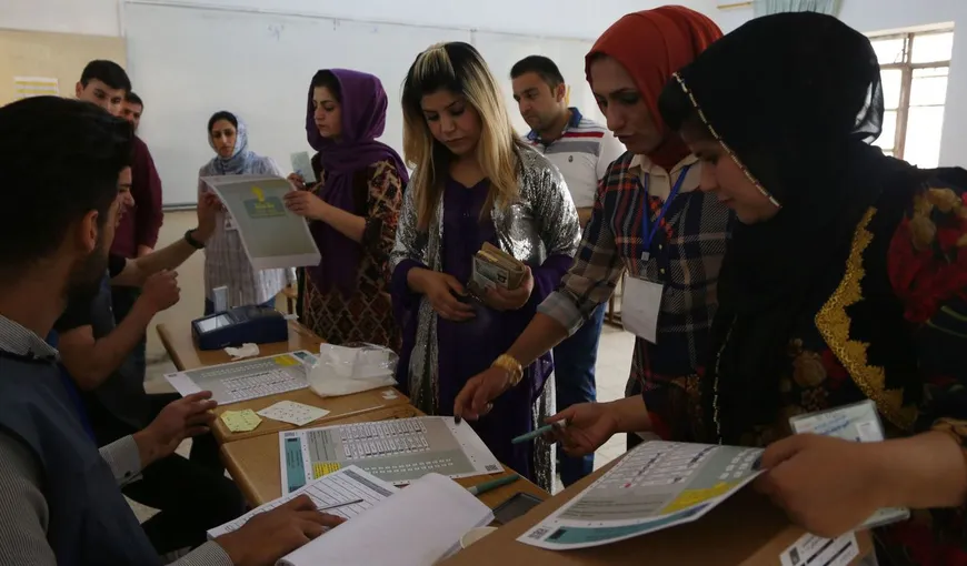 Listele antisistem, pe primele locuri în scrutinul din Irak
