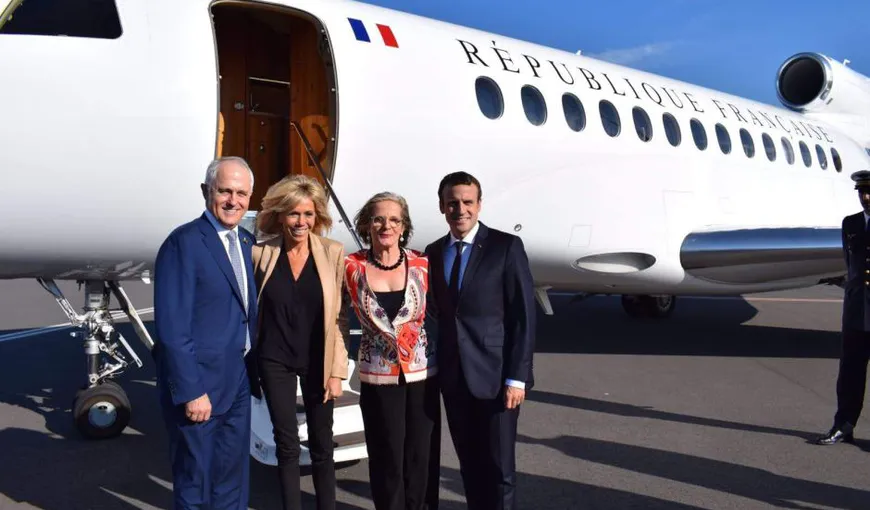 Macron a făcut o gafă. Preşedintele Franţei a numit-o DELICIOSĂ pe soţia premierului australian