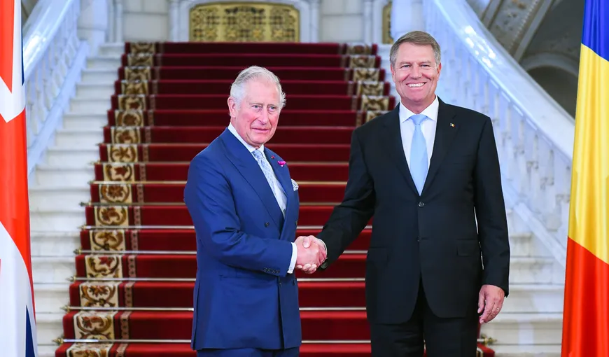 Preşedintele Klaus Iohannis l-a primit pe Prinţul Charles la Cotroceni