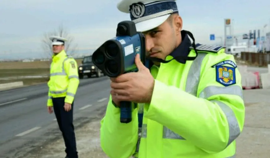 COD RUTIER: Câte amenzi au dat poliţiştii în ultima săptămână pentru depăşirea vitezei legale