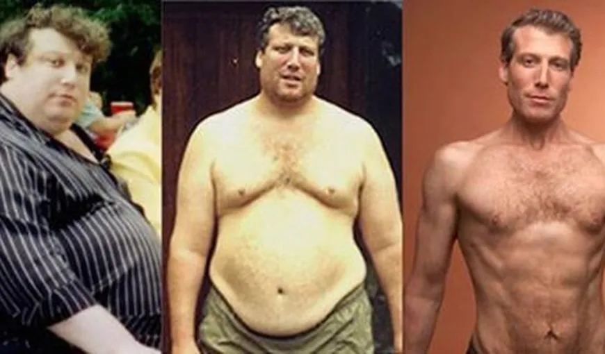 Bărbatul acesta a slăbit 110 kilograme fără să ţină dietă. Ce schimbări a făcut în viaţă
