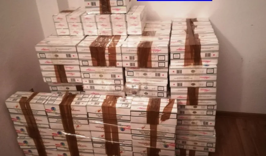 Cea mai mare captură de ţigări de contrabandă. Trei polonezi au ascuns un million de pachete cu ţigări printre plăci de rigipis