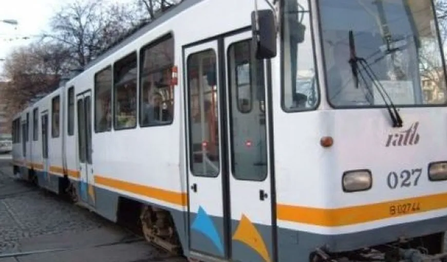 Tramvai deraiat în Capitală. Circulaţia tramvaielor 14, 36 şi 46 a fost blocată