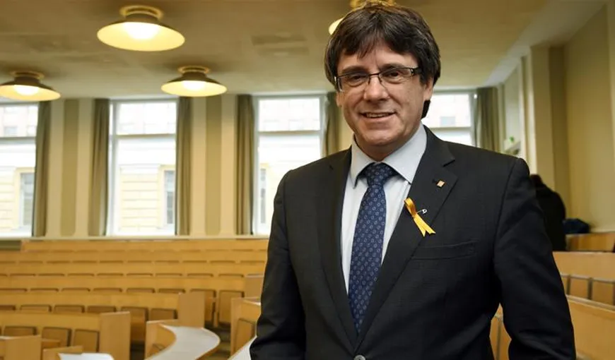 Germania a cerut extrădarea fostului lider catalan separatist, Carles Puigdemont