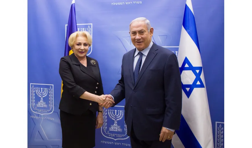 Benjamin Netanyahu vine în România. Se va întâlni cu premierul Viorica Dăncilă