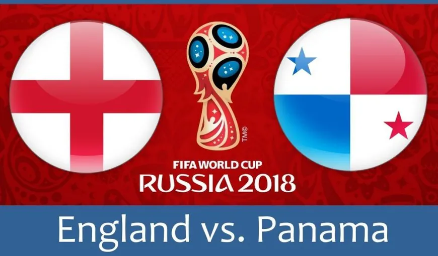 ANGLIA – PANAMA LIVE VIDEO ONLINE STREAMING 2018: 6-1 Britanicii se califică lejer în optimile CM 2018