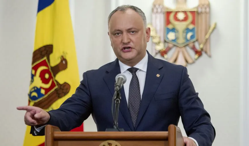 Un nou atac la Igor Dodon la adresa unioniştilor înainte de Ziua independenţei Republicii Moldova