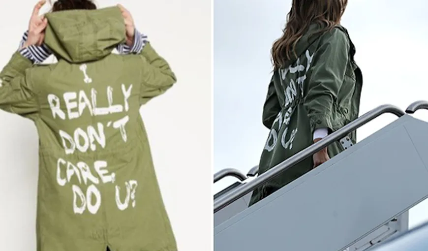 Melania Trump a purtat o jachetă pe care scrie „Mie nu îmi pasă. Ţie?” în timpul vizitei la un centru pentru copiii imigranţilor