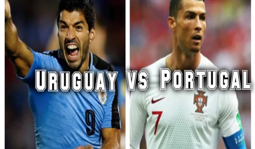 URUGUAY – PORTUGALIA LIVE VIDEO ONLINE STREAMING TVR: 2-1: După Messi, şi Ronaldo pleacă de la CM 2018