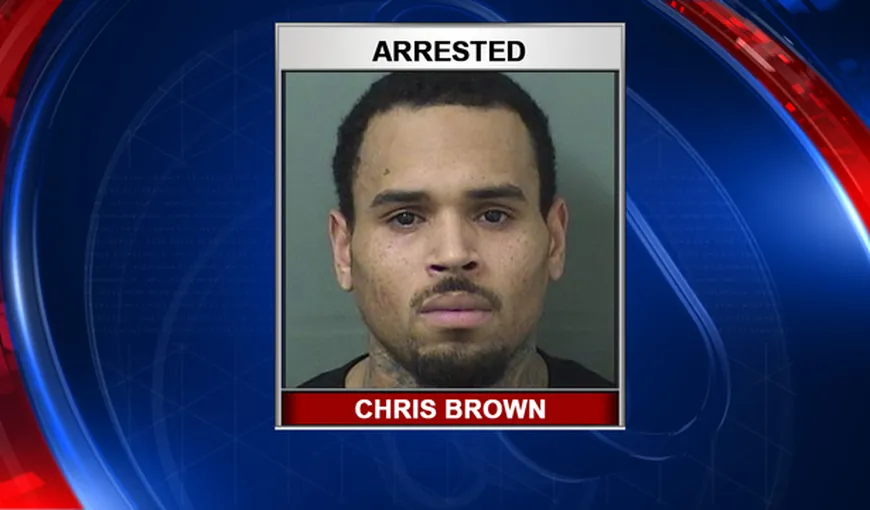 Chris Brown a fost arestat în Florida, după un incident violent