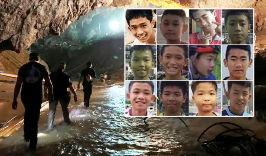 Copiii şi antrenorul lor de fotbal salvaţi din peştera din Thailanda ies din spital