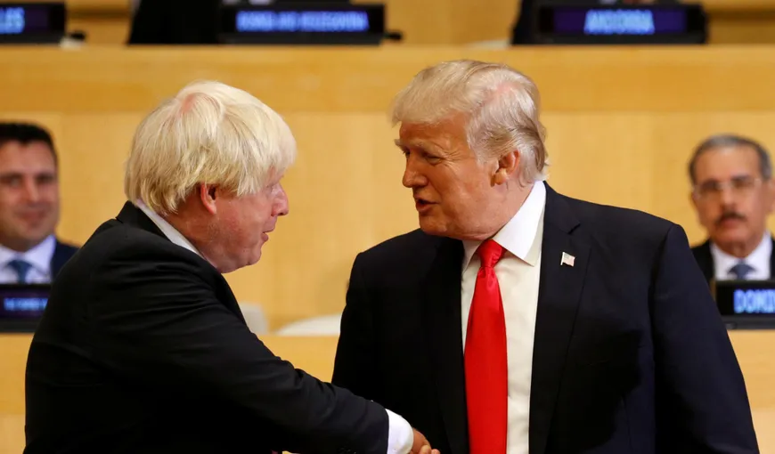 Trump, despre fostul ministru de Externe britanic: Are tot ce-i trebuie ca să fie prim-ministru