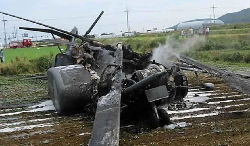 O nouă tragedie! Elicopter prăbuşit, cinci pasageri au murit pe loc, a şasea persoană este în stare gravă
