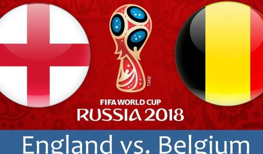 Campionatul Mondial de Fotbal 2018 – Ziua 24 aduce medaliile de bronz după meciul BELGIA – ANGLIA. LIVE STREAMING TVR ONLINE
