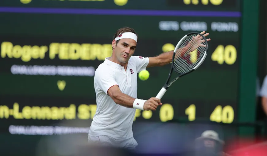 WIMBLEDON 2018. Roger Federer, imperial. A devenit jucătorul cu cele mai multe victorii pe iarbă din istoria tenisului