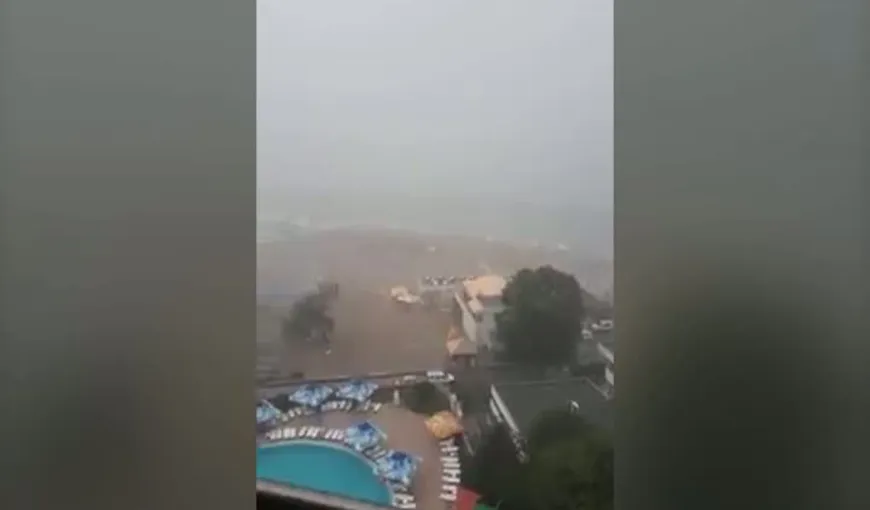 Furtună puternică pe litoral VIDEO