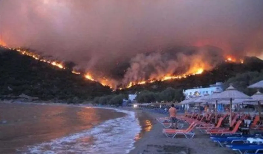 Incendii în Grecia: Un nou bilanţ anunţă cel puţin 91 de morţi. Cel puţin patru erau turişti străini