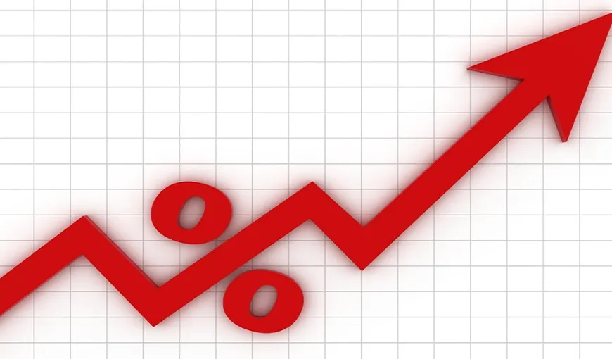 Indicele Robor la trei luni a crescut la 3,46%, cel mai mare nivel din februarie 2014