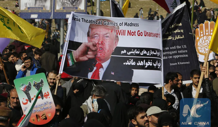 Proteste masive în Iran din cauza sancţiunilor americane